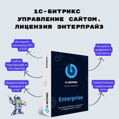 1С-Битрикс: Управление сайтом. Лицензия Энтерпрайз - купить в Сазово
